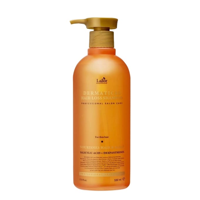 Lador Dermatical Haaruitval Shampoo Versterkend & Volumegevend voor Dun Haar 530ml orange