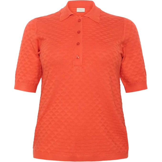 Damespolo KAFFE Curve Oliviana
