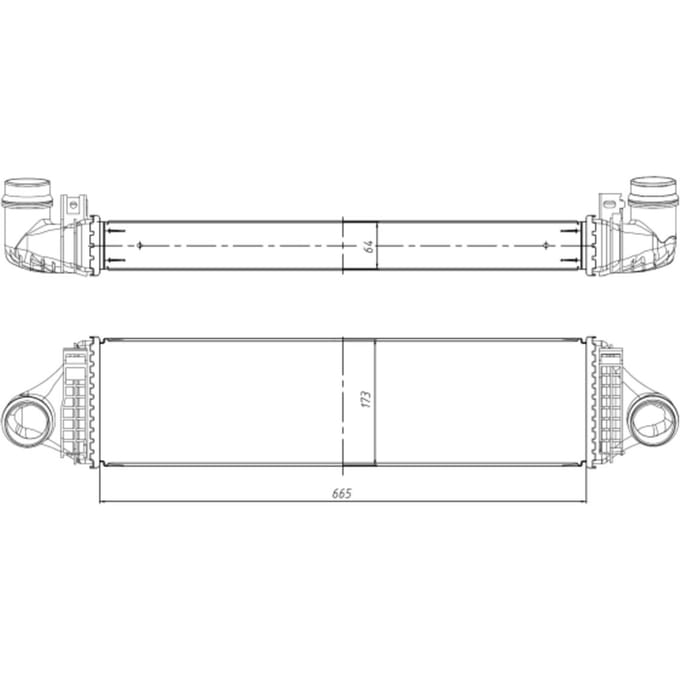 Intercooler NRF 309067