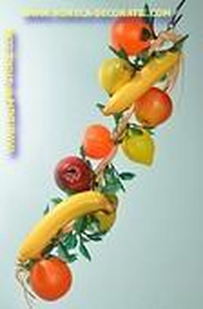 Gemengd fruit, grote streng (decoratie)