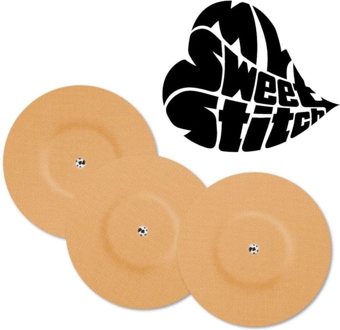 Freestyle Libre 1 & 2 pleister rond beige 10 stuks