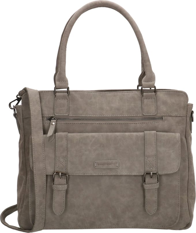 Enrico Benetti Amy Handtas - 15" Laptopvak - 66531 - Grijs