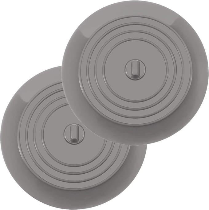 Siliconen Afvoerstoppen 2-pack voor Keuken en Badkamer