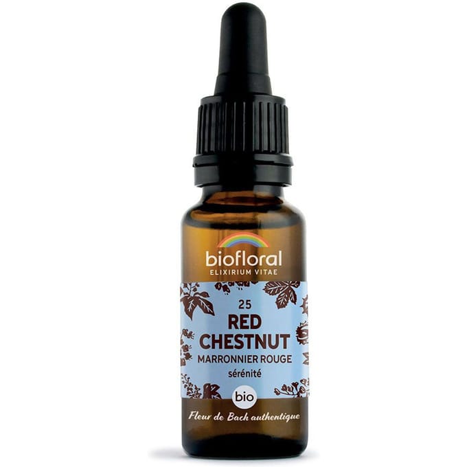 Biofloral- 25 - Red chestnut - Rode kastanje - Bio - Bio Demeter - 20 ml
