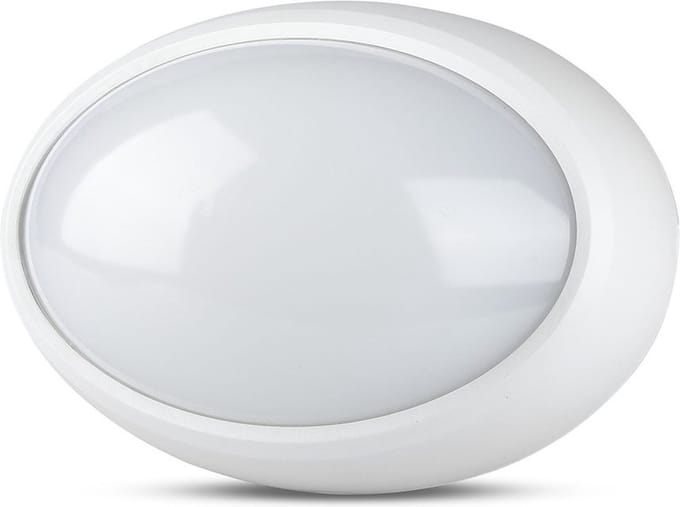 V-Tac Witte ovale LED Plafondlamp