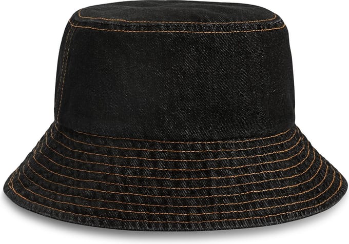 Lacuna | Donker Gewassen Denim Bucket Hat