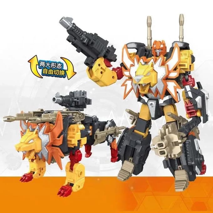 5-in-1 Transformeerbare Predaking Speelgoed Anime Devastator KO G1 Robot Actiefiguur Model Jongen Kinderen Kind Cadeau
