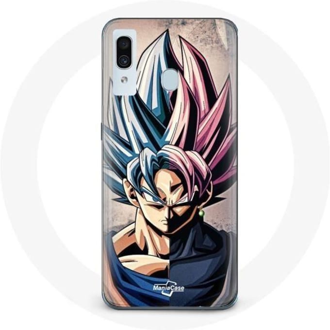 Coque pour samsung galaxy A30 Manga Dragon Ball Anime Multicolore