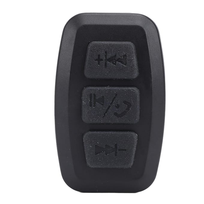 Télécommande de téléphone sans fil BT IPX6 Multifonctionnelle Rechargeable Vélo Téléphone Télécommande 5V noir