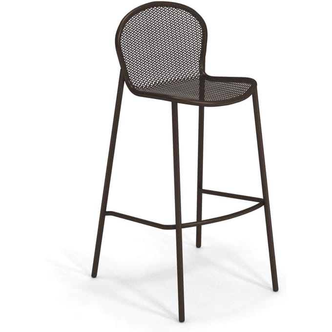 Emu Ronda XS Barkruk - donkerbruin