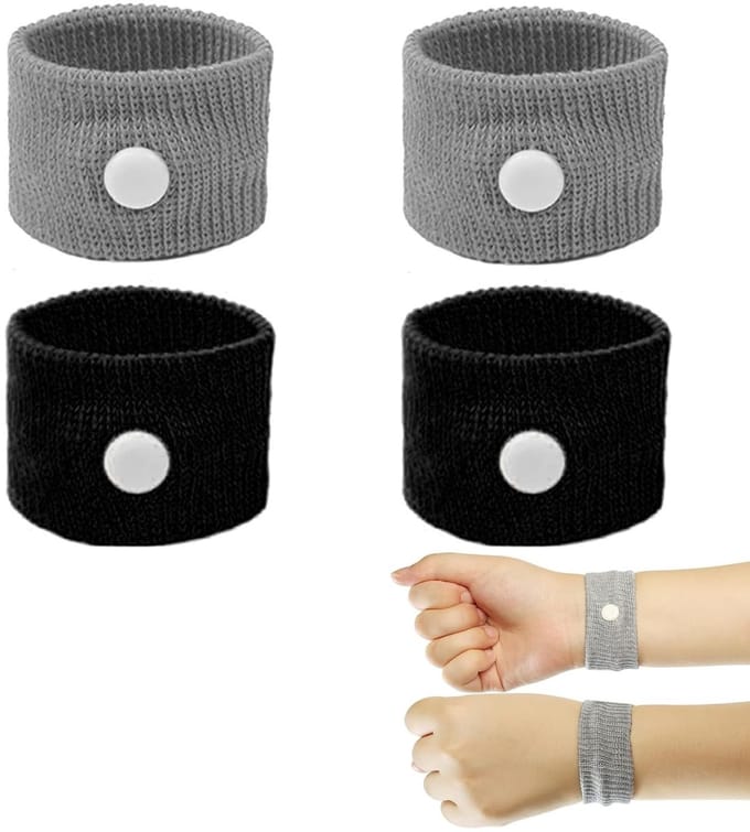 Dailygoods - 2 Paar Polsbandjes tegen Reisziekte
