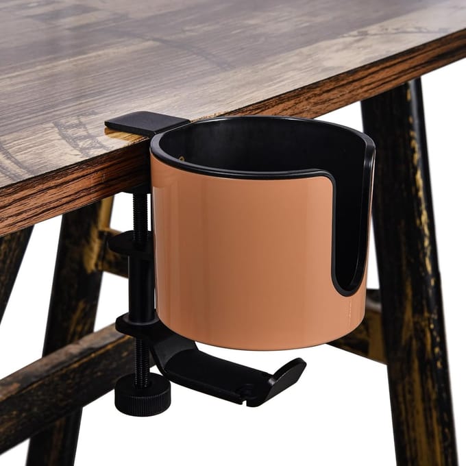 Bekerhouder Voor Op Tafel & Bureau - Koptelefoonhouder - Bekerhouder Bureau & tafel