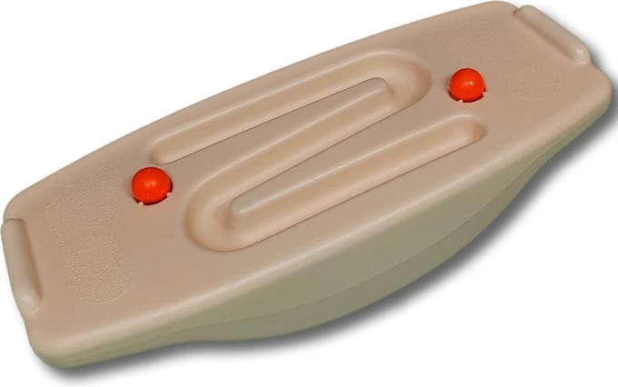 MD Sport - Balanceerbord met doolhof - Creme
