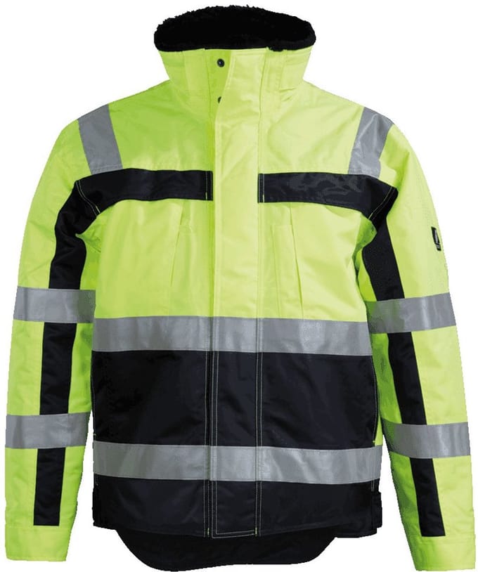 MASCOT pilotenjas Teresina, EN 471/343, geel/marine, polyester, maat L