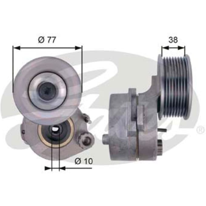 Riemspanner, V-riem FleetRunner GATES T38663