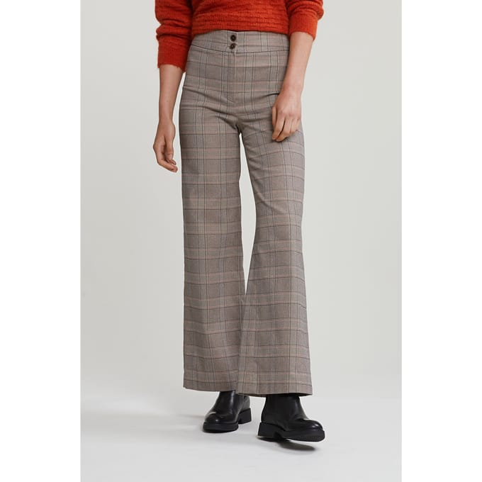 River Woods Multi Classic Checked Pants Taglia: 42 | Pantaloni Outlet | Donna