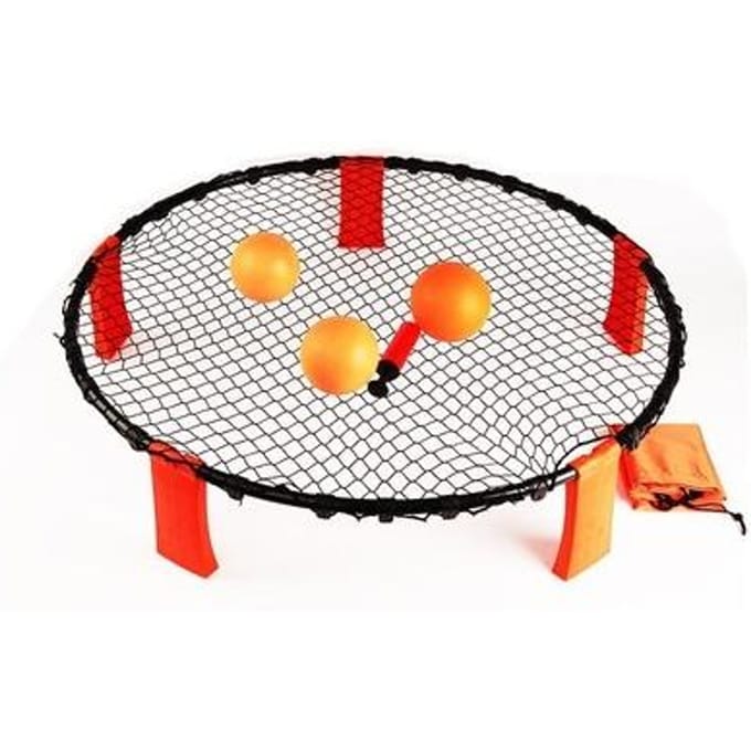 Mini Volleybal Set Ronde Tennisbal oranje