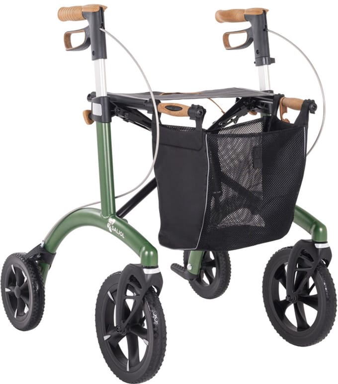 Saljol Allround Rollator - Groen, Maat L