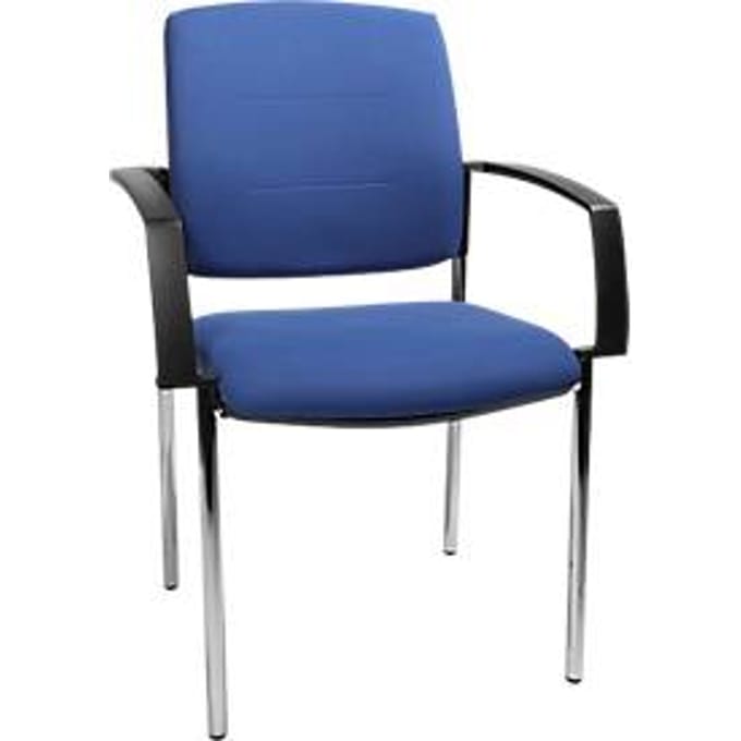 Bezoekersstoel SSI Proline Visit P1 - blauw - Schäfer Shop Pure