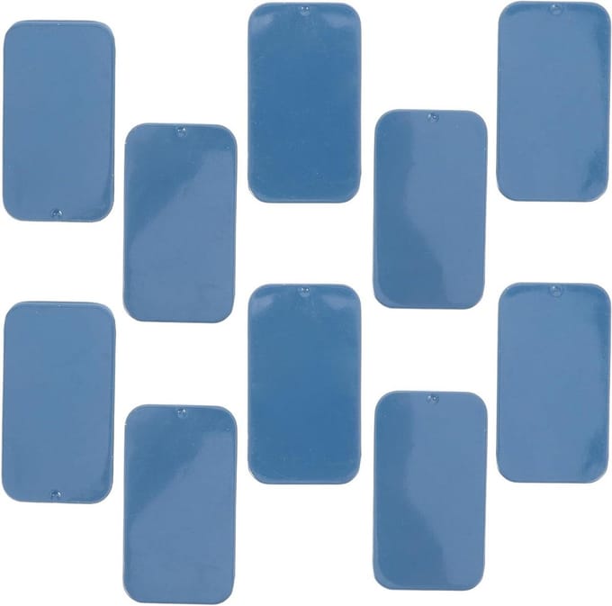 Voerdoos Huisdier - Vogel Voeder - Vogel Training - Schuifdeksel Ontwerp - 10 Stuks - Blauw