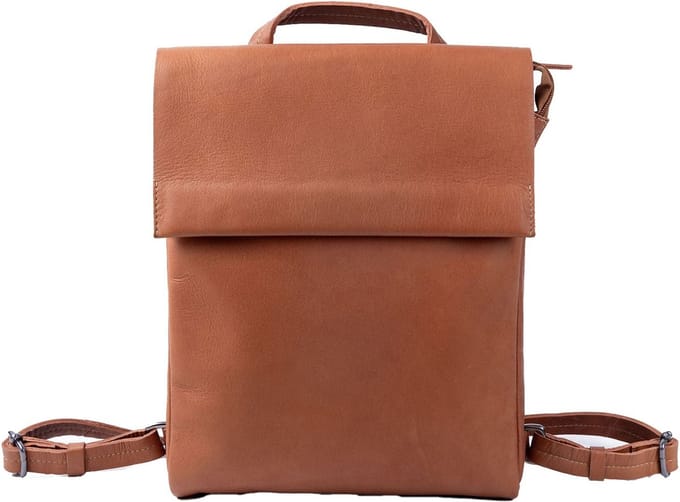 HAROLD'S Leren vrijetijdsrugzak rugzak Campo Backpack Cognac Lichtbruin