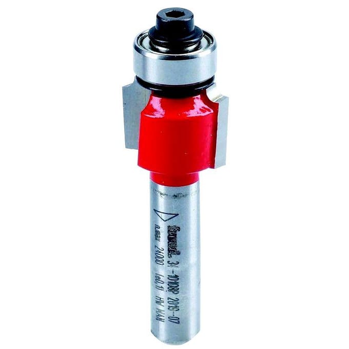 Fraise à arrondir Freud avec roulement, R=2,0 mm, A=8 mm (jarret), 34-10108P