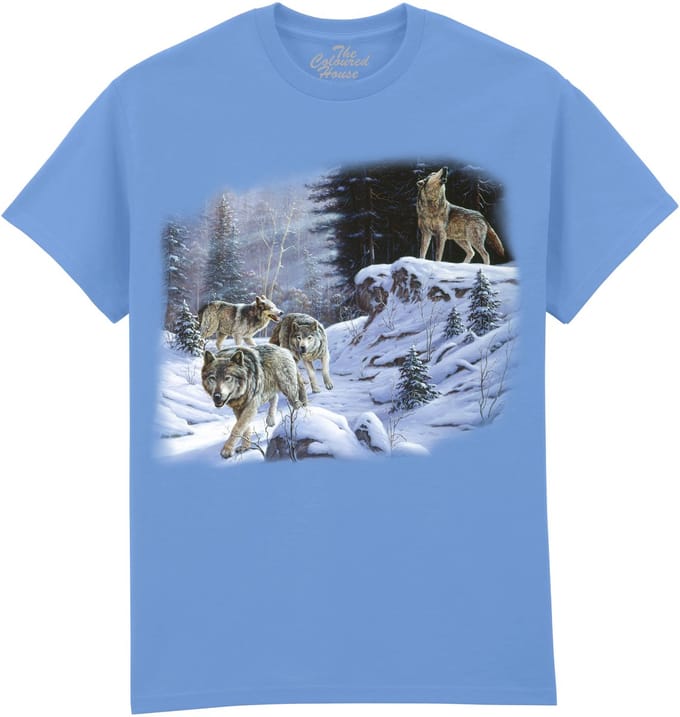 Wolf Wolven Final Call Wolves The Coloured House T-shirt M