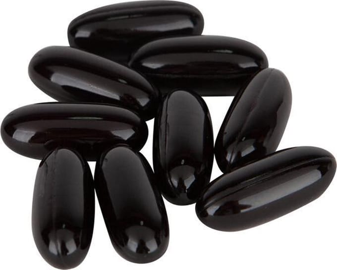 Zombie Bloedcapsules - zwart - halloween