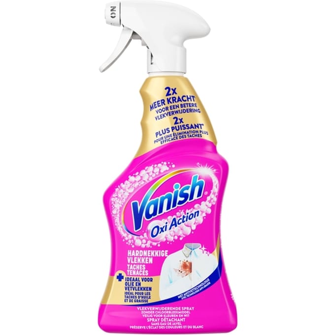 Vanish Vlekkenverwijderaar Spray Hardnekkige Vlekken - 500 ml