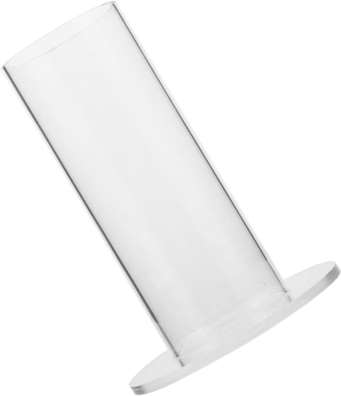 Opbergrek Haaraccessoires - Sieraden Organizer - Sieraden Presenteren - Transparant Acryl - 19x9x9cm - Transparant