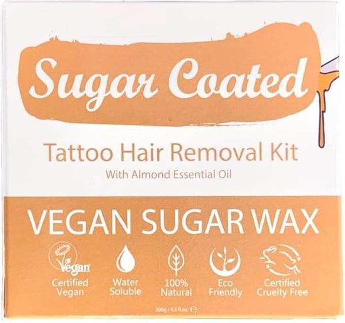 Sugar Coated Tattoo Hair Removal Kit - 200 gr