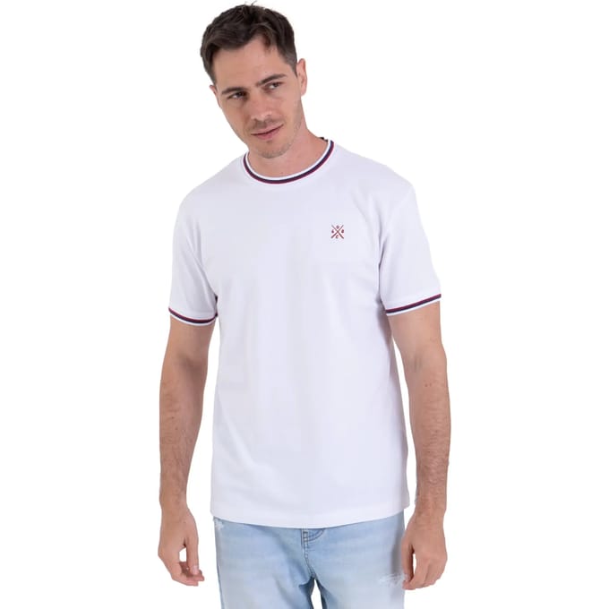 T-shirt van gemêlede katoen Camberabero