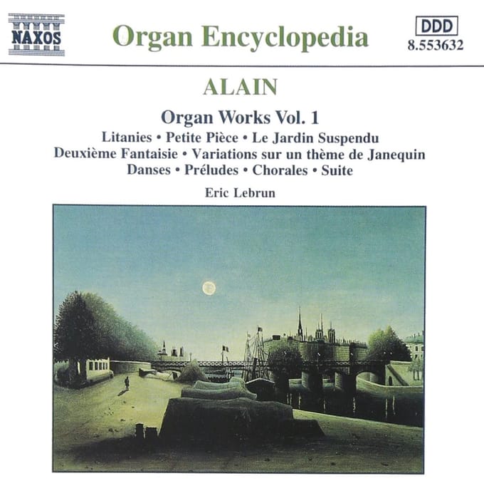 Eric Lebrun - Alain: Organ Works 1 (CD)