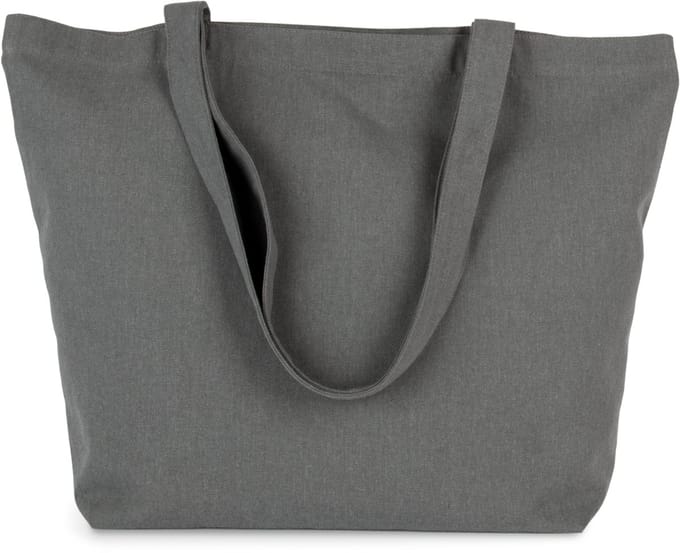 Kimood Grote ‘K-loop’-shopper KI5221 - Iron Grey Jhoot - One size