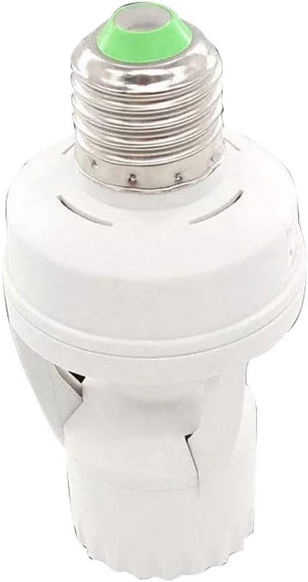 E27 Bewegingssensor Lampfitting met Instelbare Gevoeligheid