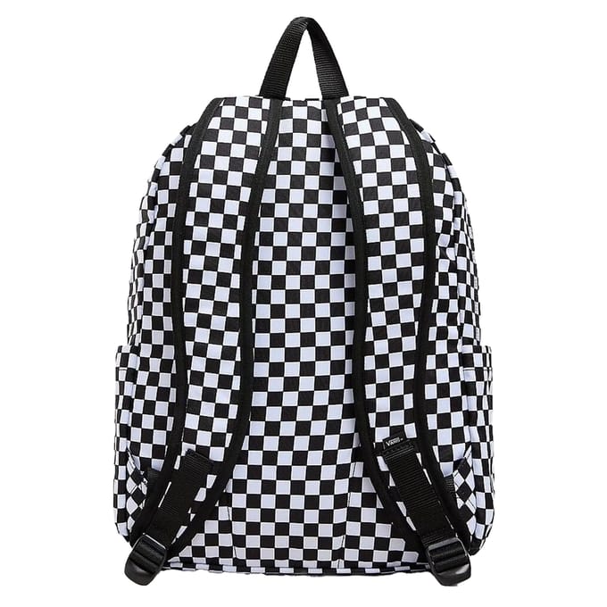 Vans Old Skool Geruite Rugzak 22L (Zwart)