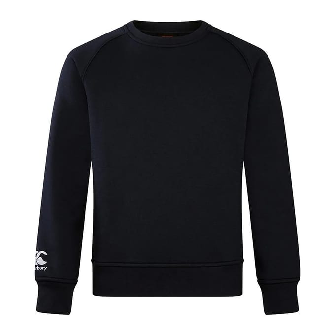Canterbury Heren Club Crew Neck Sweatshirt (Zwart)