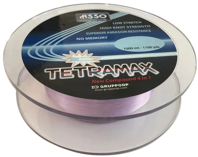 Asso Tetramax 1000 M Karperlijn Transparant 0.180 mm