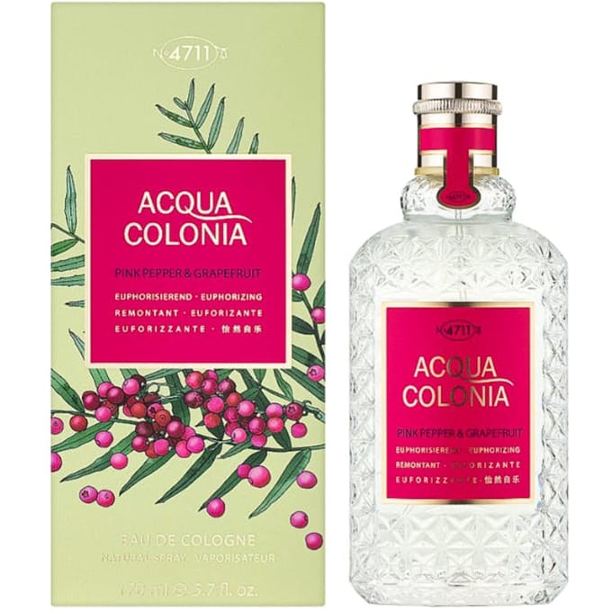 4711 Acqua Colonia Pink Pepper & Grapefruit Eau de Cologne Spray Damesparfum Dames 100 ml