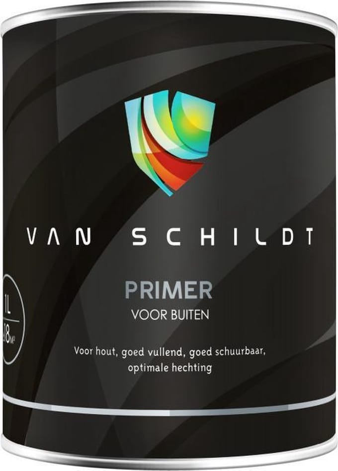 van Schildt Grondverf / Primer Terpentinebasis 1 Liter geef uw kleurnummer op.