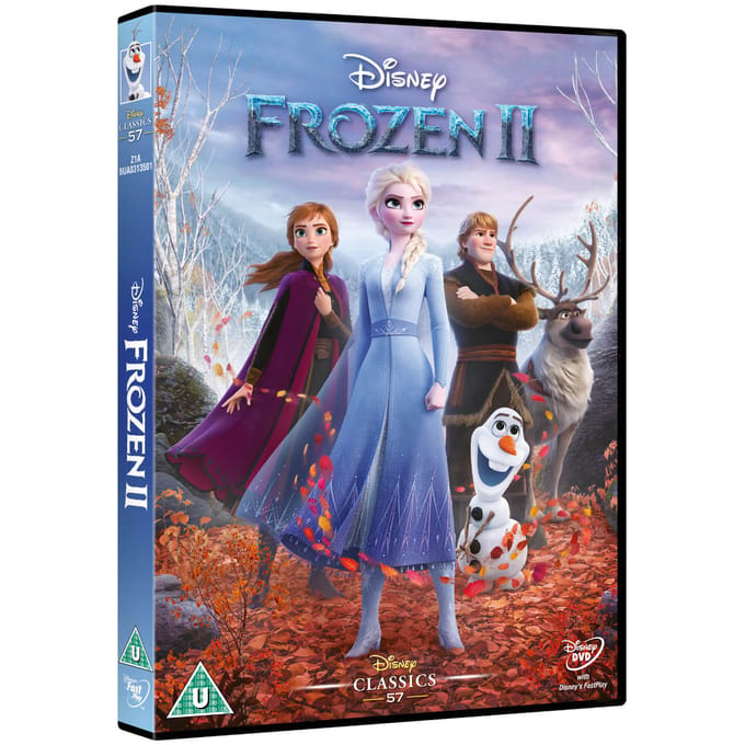 Frozen Ii (DVD) Import Niet Nederlands Ondertiteld.