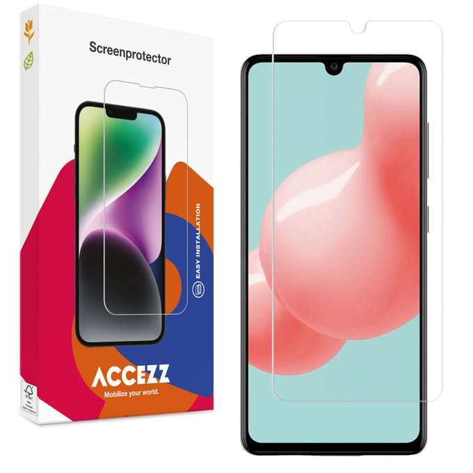 Accezz Screen Protector - Geschikt voor Samsung Galaxy A41 - Gehard Glas Screenprotector
