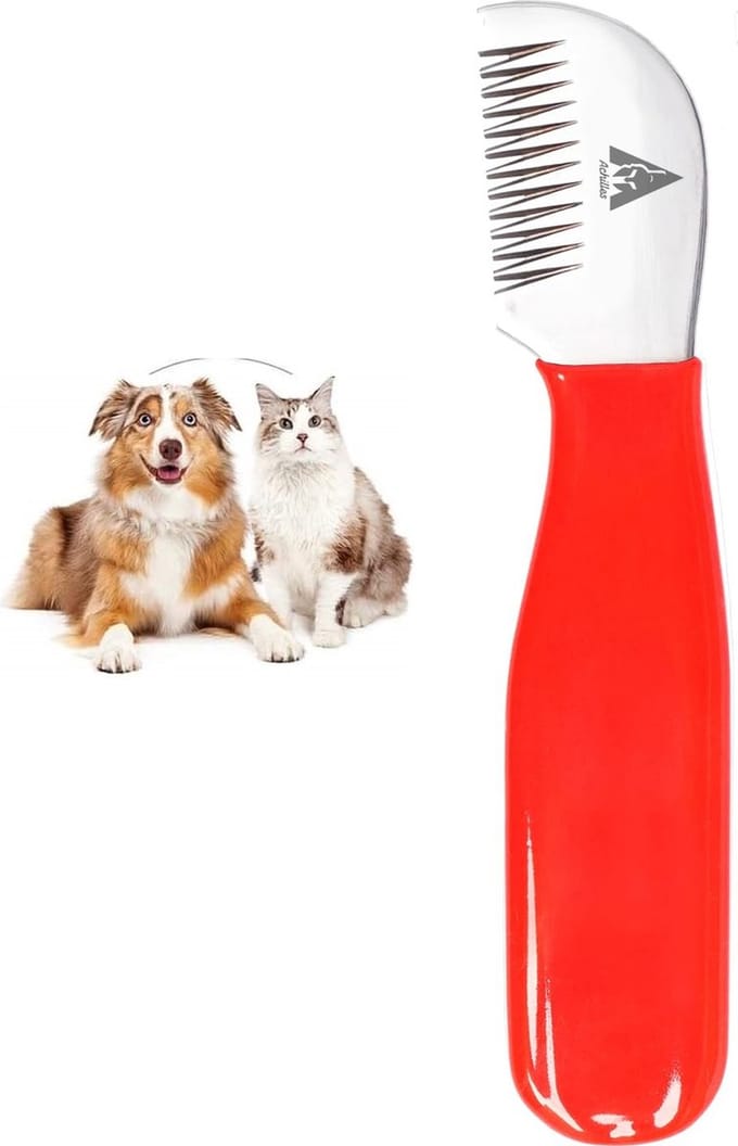 Achilles® Trimmes Kat & Hond - Plukmes - Stripmes - Luizenkam