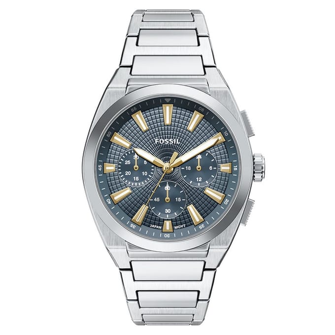 FOSSIL FS6154 Mannen Horloge 44 mm Zilverkleurig