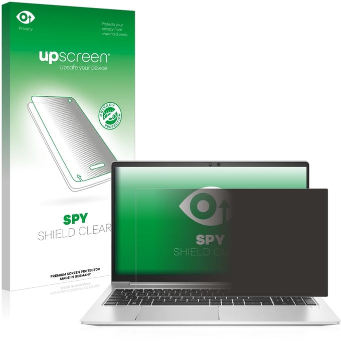 upscreen - privacy screenprotector voor HP EliteBook 650 G9 - Folie Beschermfolie Blauwlichtfilter