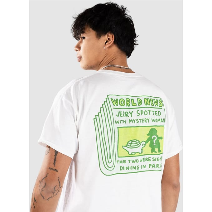 A.LAB World News T-Shirt wit
