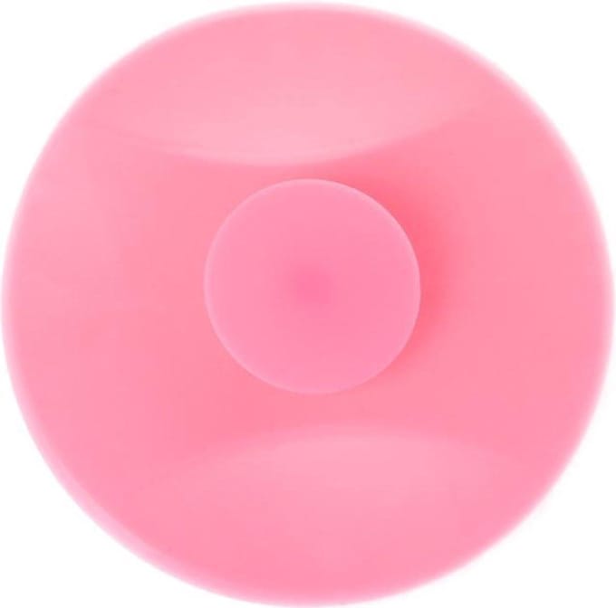 Spoelbakstop - Afvoerstop - Vaat Wassen - Universeel - 11 cm - Roze
