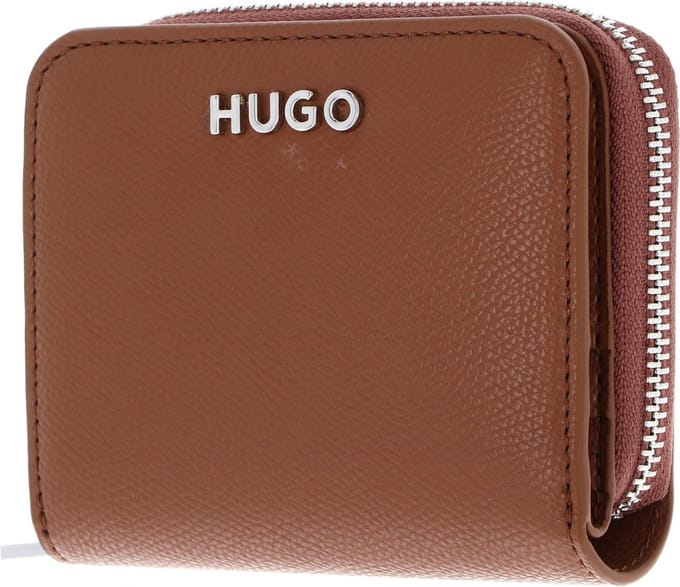 HUGO Portemonnee Chris N. Wallet Brown Bruine