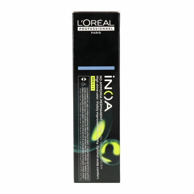 Permanente Kleur L'Oreal Professionnel Paris Inoa Color Nº 8.12 Light Asblond (60 g)
