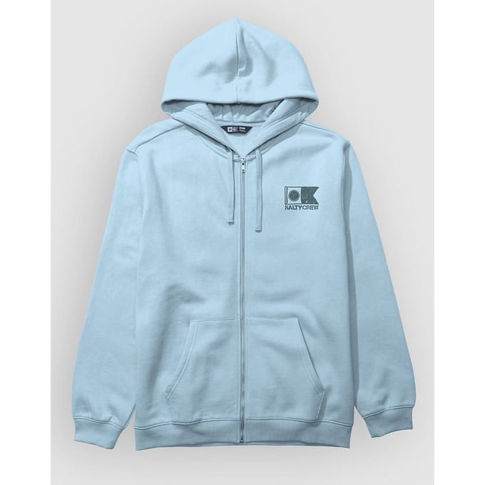 Salty Crew Stitched Zip Hoodie blauw